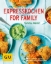Buchcover und Innenansicht für das Buch: Expresskochen for Family