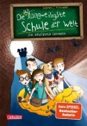 Buchcover und Innenansicht für das Buch: Die unlangweiligste Schule der Welt 3: Die entführte Lehrerin