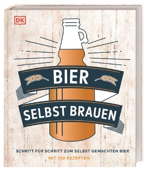 Buchcover und Innenansicht für das Buch: Bier selbst brauen