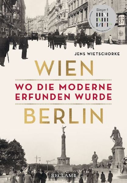 Buchcover und Innenansicht für das Buch: Wien - Berlin. Wo die Moderne erfunden wurde
