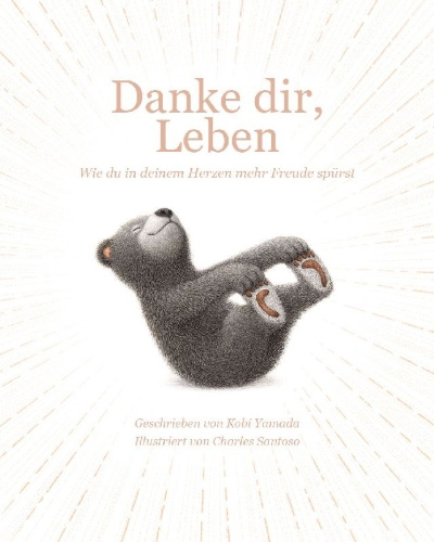 Buchcover und Innenansicht für das Buch: Danke dir, Leben