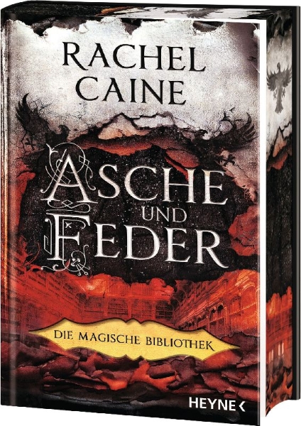 Buchcover und Innenansicht für das Buch: The Great Library - Ash and Quill Book 3