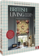 Buchcover und Innenansicht für das Buch: British Living: eine Hommage an den englischen Landhauslook