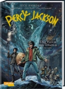 Buchcover und Innenansicht für das Buch: Percy Jackson & the Olympians: The Titan's curse, the graphic novel