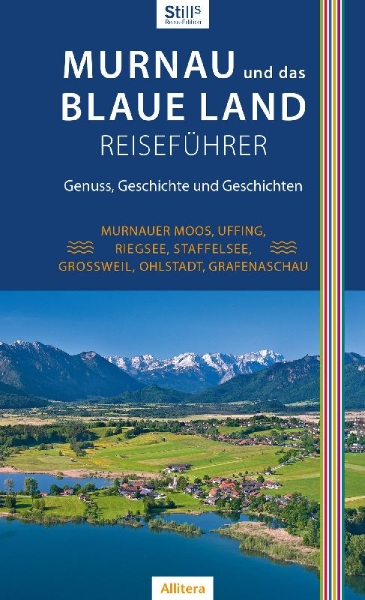 Buchcover und Innenansicht für das Buch: Murnau und das Blaue Land Reiseführer