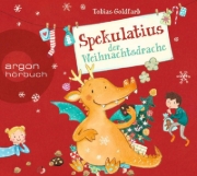 Buchcover und Innenansicht für das Buch: Spekulatius der Weihnachtsdrache - Ein Adventsbuch in 24 Kapiteln