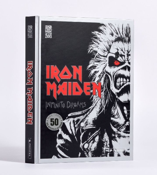 Buchcover und Innenansicht für das Buch: Iron Maiden. Infinite Dreams