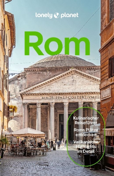 Buchcover und Innenansicht für das Buch: LONELY PLANET Reiseführer Rom