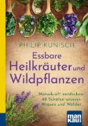 Buchcover und Innenansicht für das Buch: Essbare Heilkräuter und Wildpflanzen. Kompakt-Ratgeber
