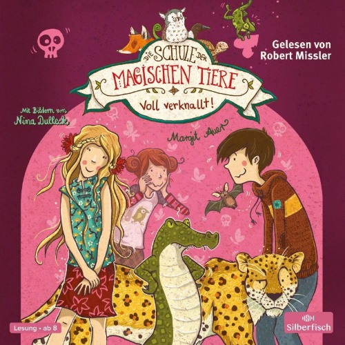 Buchcover und Innenansicht für das Buch: Die Schule der magischen Tiere 08: Voll verknallt!