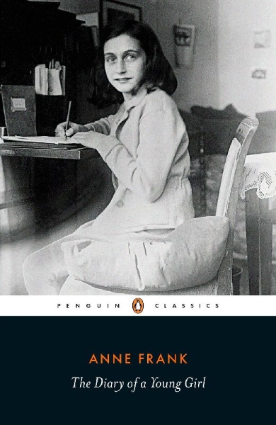 Buchcover und Innenansicht für das Buch: The Diary of a Young Girl