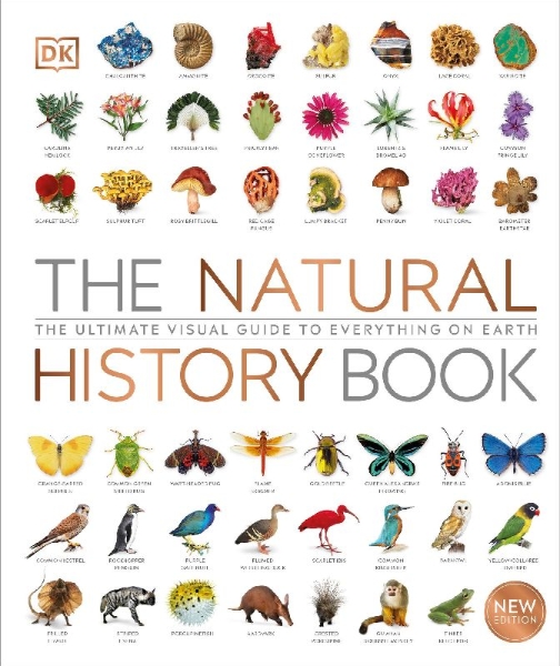 Buchcover und Innenansicht für das Buch: The Natural History Book