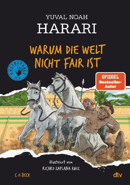 Buchcover und Innenansicht für das Buch: Warum die Welt nicht fair ist