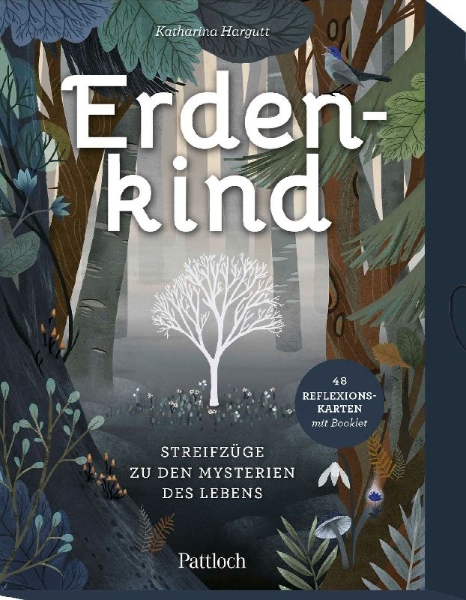 Buchcover und Innenansicht für das Buch: Orakelkarten: Erdenkind