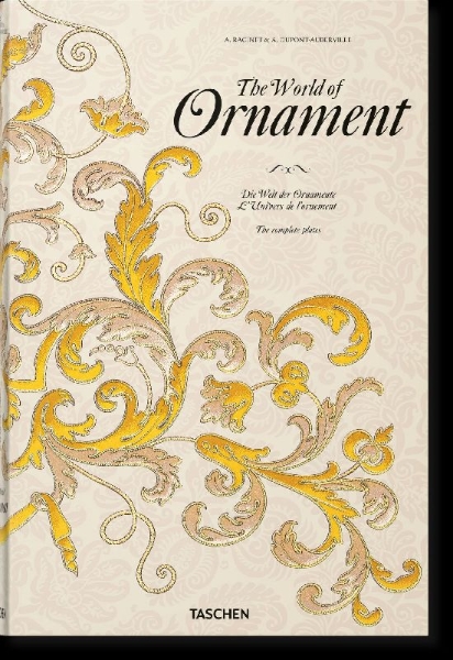 Buchcover und Innenansicht für das Buch: The World of Ornament
