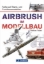 Buchcover und Innenansicht für das Buch: Airbrush im Modellbau