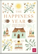 Buchcover und Innenansicht für das Buch: The Happiness Year: How to Find Joy in Every Season