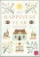 Buchcover und Innenansicht für das Buch: The Happiness Year: How to Find Joy in Every Season
