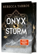 Buchcover und Innenansicht für das Buch: Onyx Storm (The Empyrean #3)