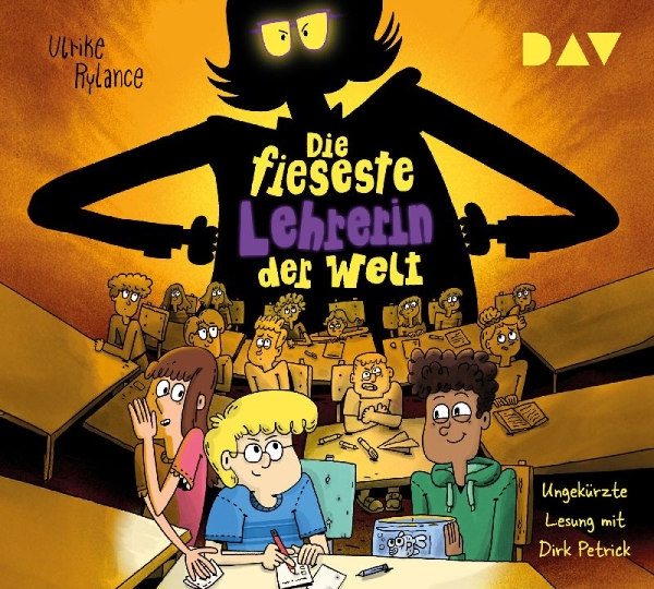 Buchcover und Innenansicht für das Buch: Die fieseste Lehrerin der Welt