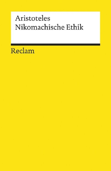 Buchcover und Innenansicht für das Buch: Nikomachische Ethik