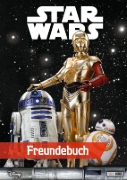Buchcover und Innenansicht für das Buch: Star Wars Freundebuch: Meine Freunde