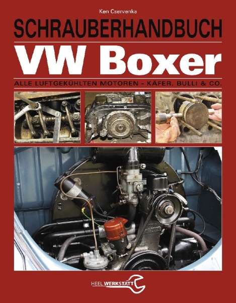 Buchcover und Innenansicht für das Buch: Schrauberhandbuch VW-Boxer