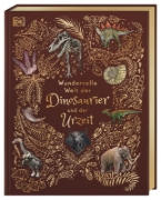 Buchcover und Innenansicht für das Buch: Wundervolle Welt der Dinosaurier und der Urzeit