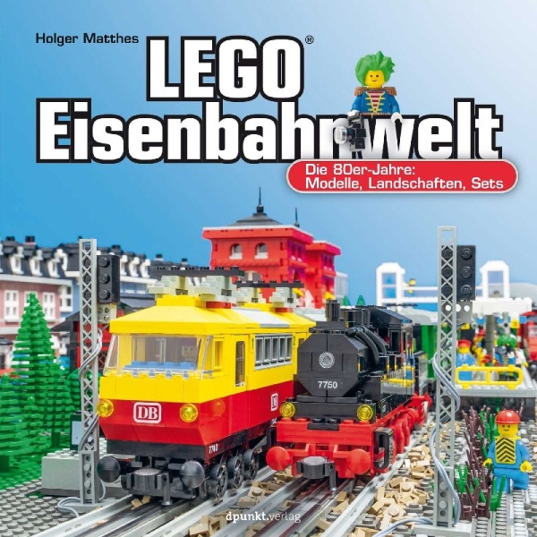 Buchcover und Innenansicht für das Buch: LEGO®-Eisenbahnwelt