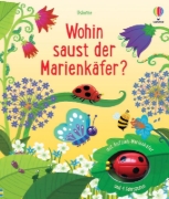 Buchcover und Innenansicht für das Buch: Wohin saust der Marienkäfer?