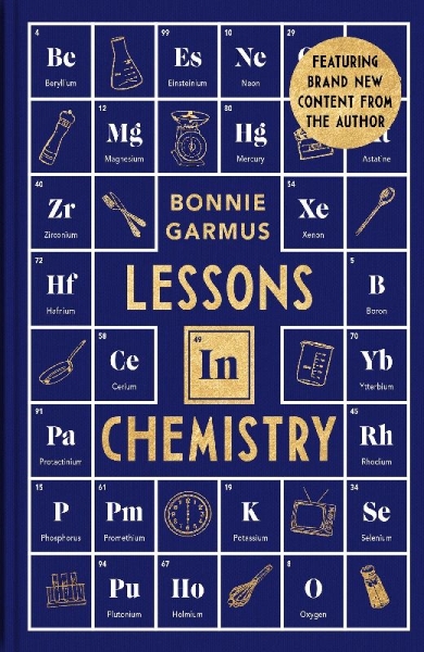 Buchcover und Innenansicht für das Buch: Lessons in Chemistry. Special Edition