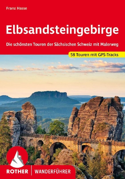 Buchcover und Innenansicht für das Buch: Elbsandsteingebirge
