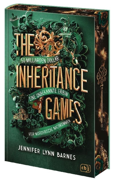 Buchcover und Innenansicht für das Buch: The Inheritance Games