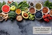 Buchcover und Innenansicht für das Buch: Airfryer-Kochbuch