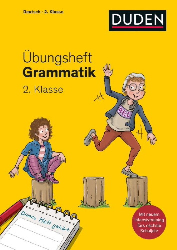 Buchcover und Innenansicht für das Buch: Übungsheft - Grammatik 2.Klasse