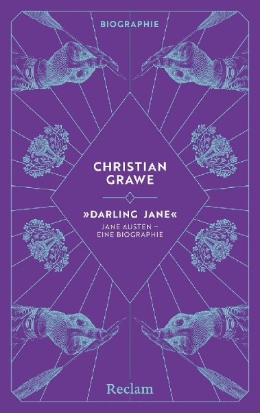 Buchcover und Innenansicht für das Buch: "Darling Jane". Jane Austen - eine Biographie