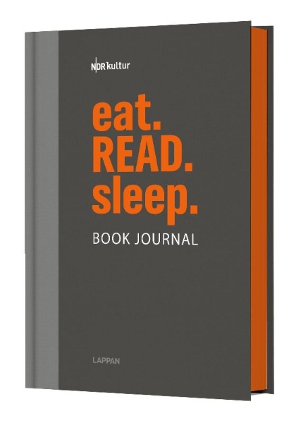 Buchcover und Innenansicht für das Buch: eat.READ.sleep - Das Book Journal