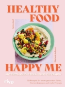 Buchcover und Innenansicht für das Buch: Healthy Food, Happy Me - Antientzündliche Ernährung für Frauen