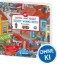 Buchcover und Innenansicht für das Buch: Suche und finde! Sound-Wimmelbuch - Feuerwehr