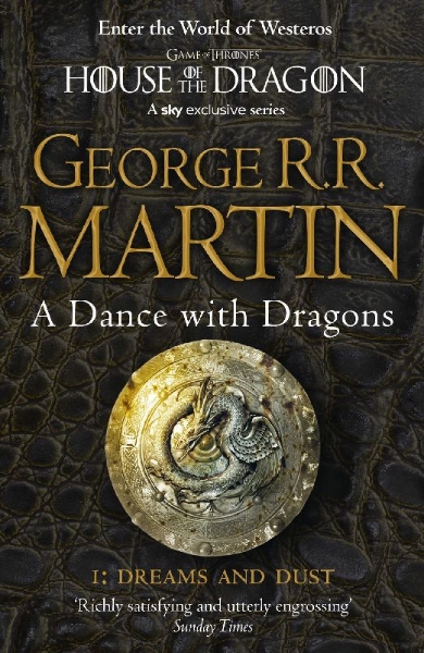 Buchcover und Innenansicht für das Buch: A Song of Ice and Fire 05.1. A Dance with Dragons - Dreams and Dust
