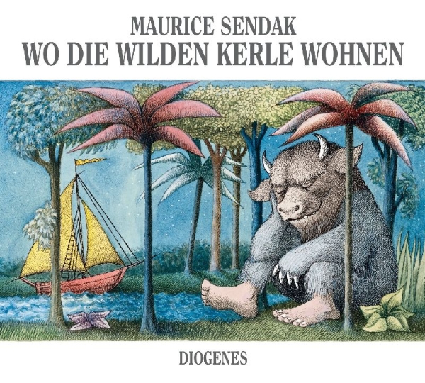Buchcover und Innenansicht für das Buch: Where The Wild Things Are