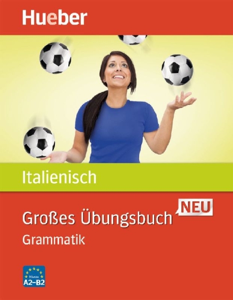 Buchcover und Innenansicht für das Buch: Großes Übungsbuch Italienisch Neu. Grammatik
