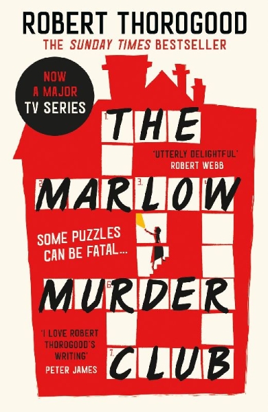 Buchcover und Innenansicht für das Buch: The Marlow Murder Club