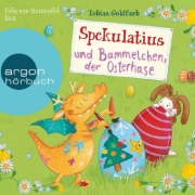 Buchcover und Innenansicht für das Buch: Spekulatius und Bammelchen, der Osterhase