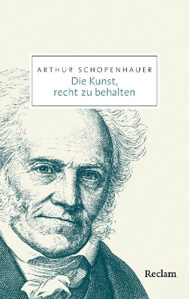 Buchcover und Innenansicht für das Buch: Die Kunst, recht zu behalten