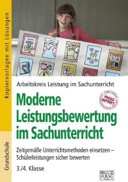 Buchcover und Innenansicht für das Buch: Moderne Leistungsbewertung im Sachunterricht