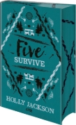 Buchcover und Innenansicht für das Buch: Five Survive