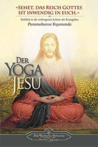 Buchcover und Innenansicht für das Buch: Der Yoga Jesu