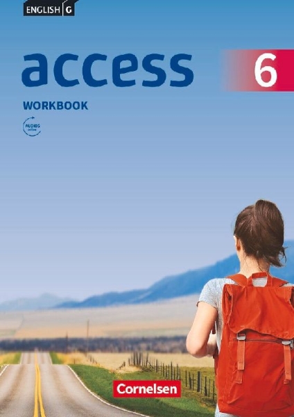 Buchcover und Innenansicht für das Buch: English G Access Band 6: 10. Schuljahr - Allgemeine Ausgabe - Workbook mit Audios online