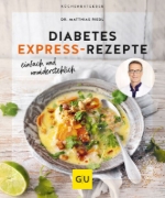 Buchcover und Innenansicht für das Buch: Diabetes Express-Rezepte